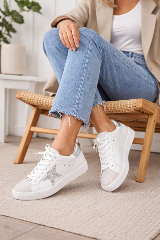 Yıldızlı Sneaker Golden Ghost Super Star Ball Star Hi Star Running Sole Dad Star Rahat Hakiki Deri